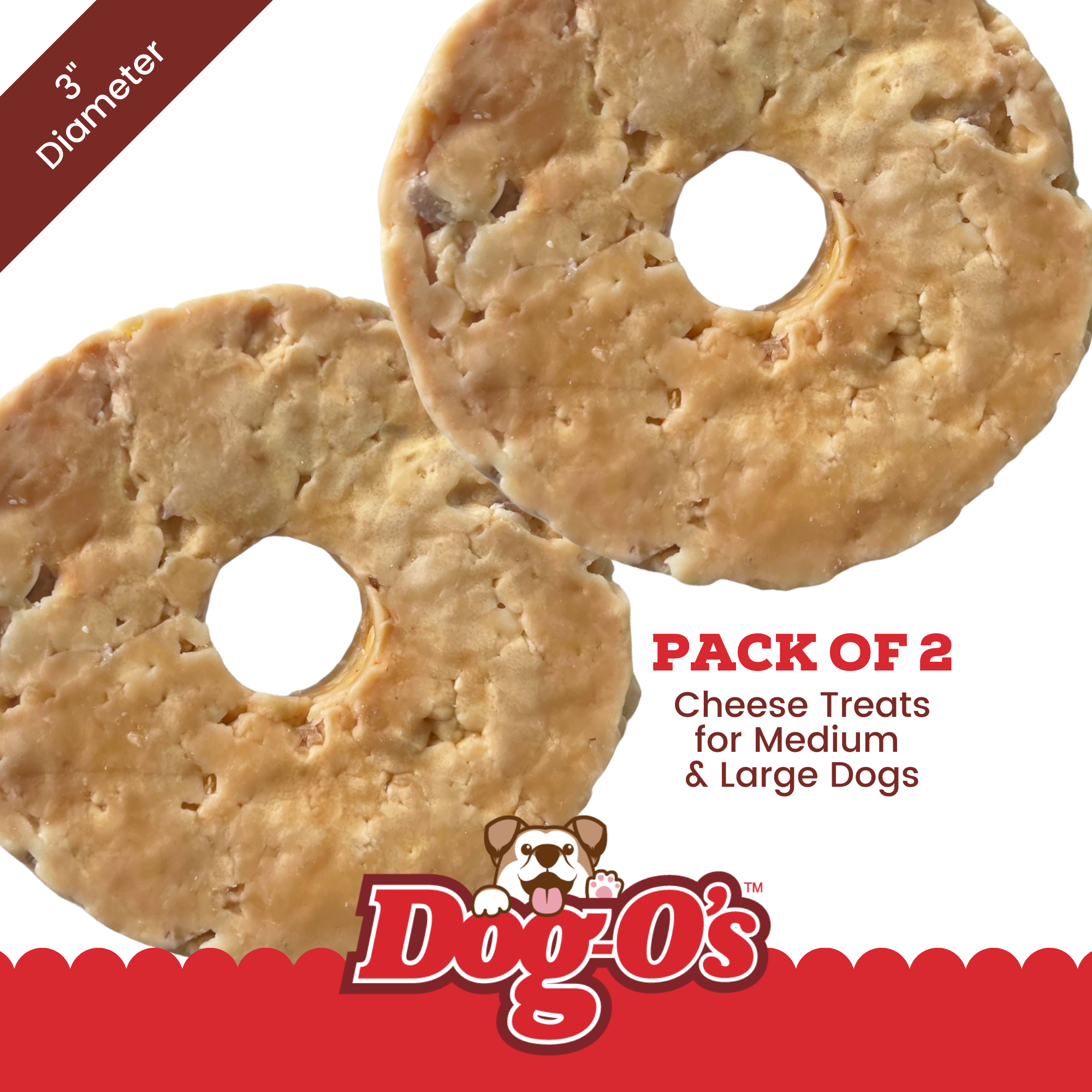 Dog-O’s Cheesy Chompers® with Bacon