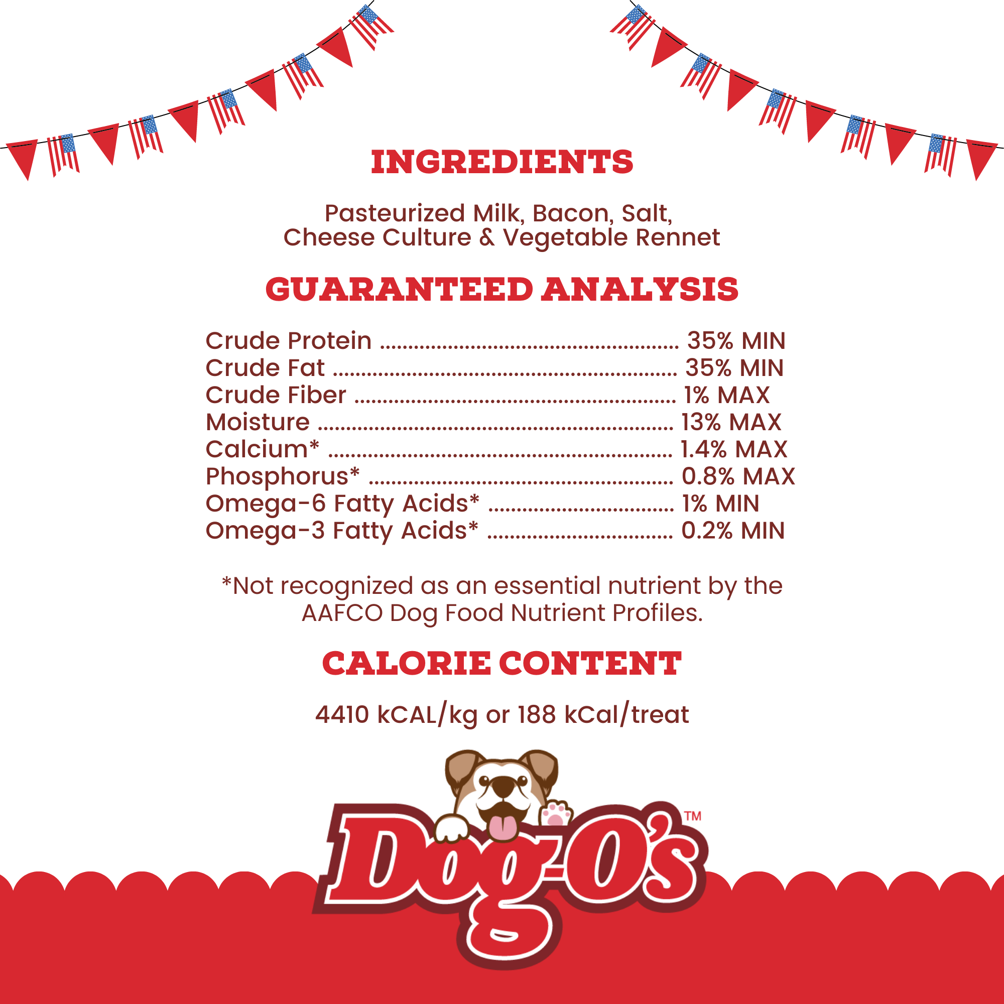 Dog-O’s Cheesy Chompers® with Bacon