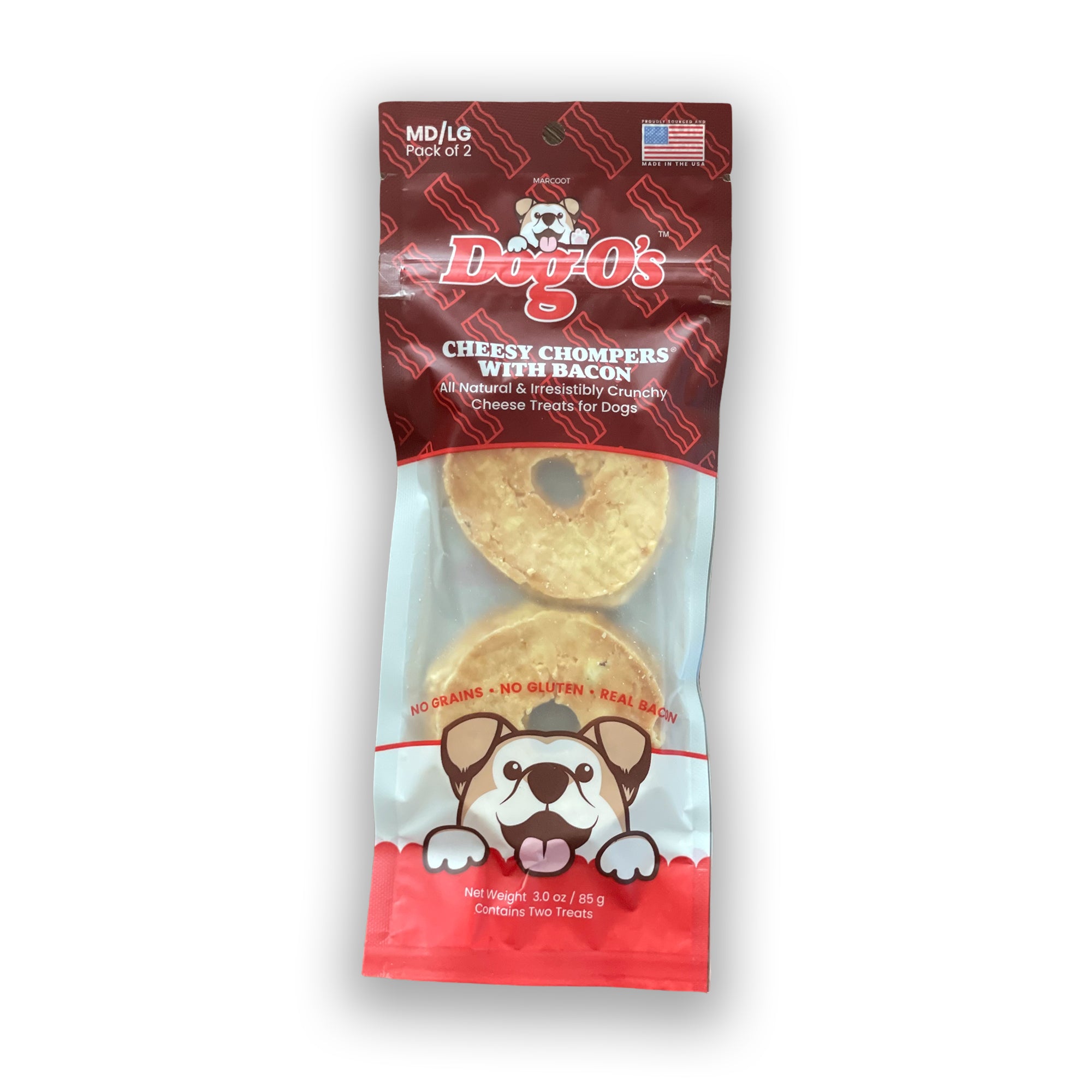 Dog-O’s Cheesy Chompers® with Bacon