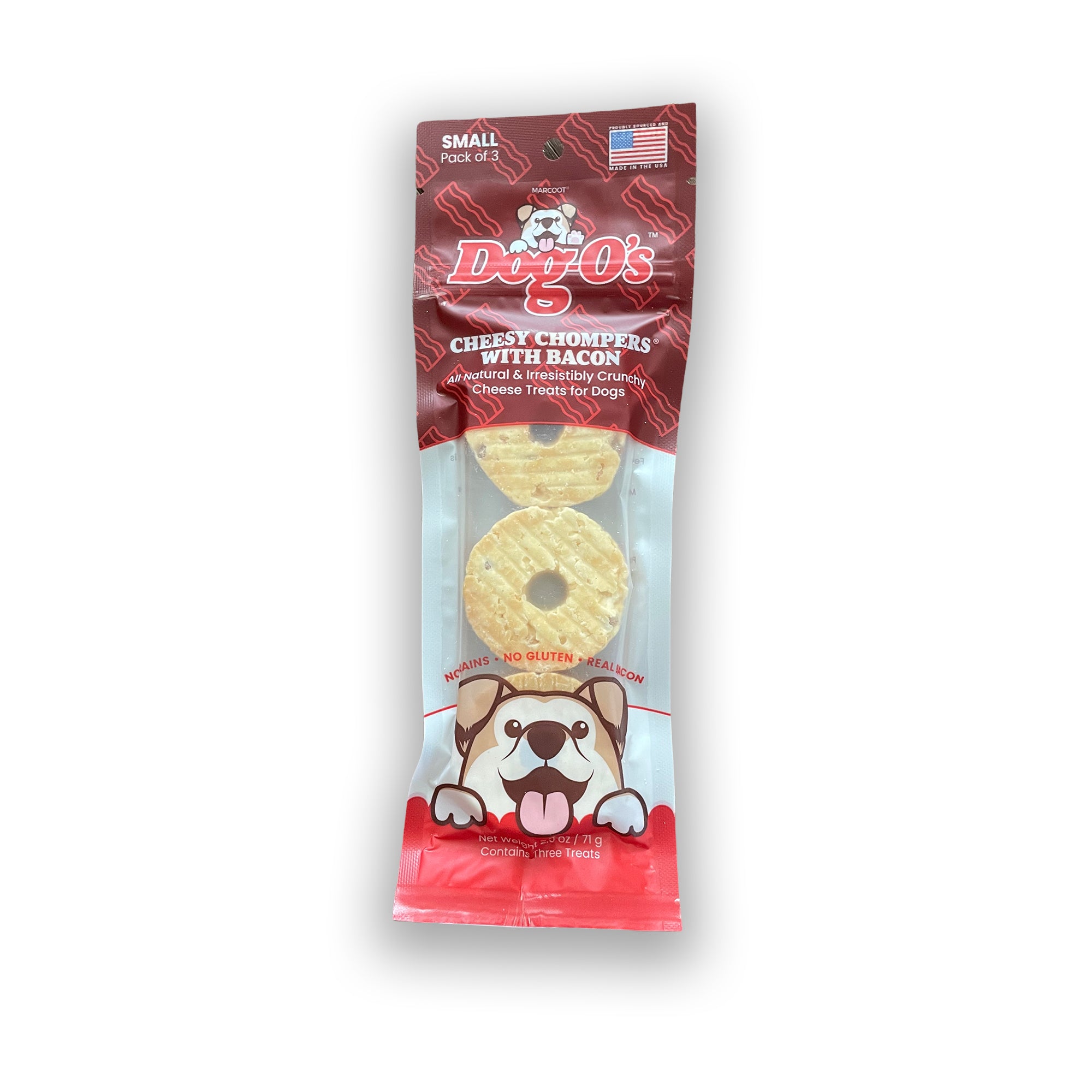 Dog-O’s Cheesy Chompers® with Bacon