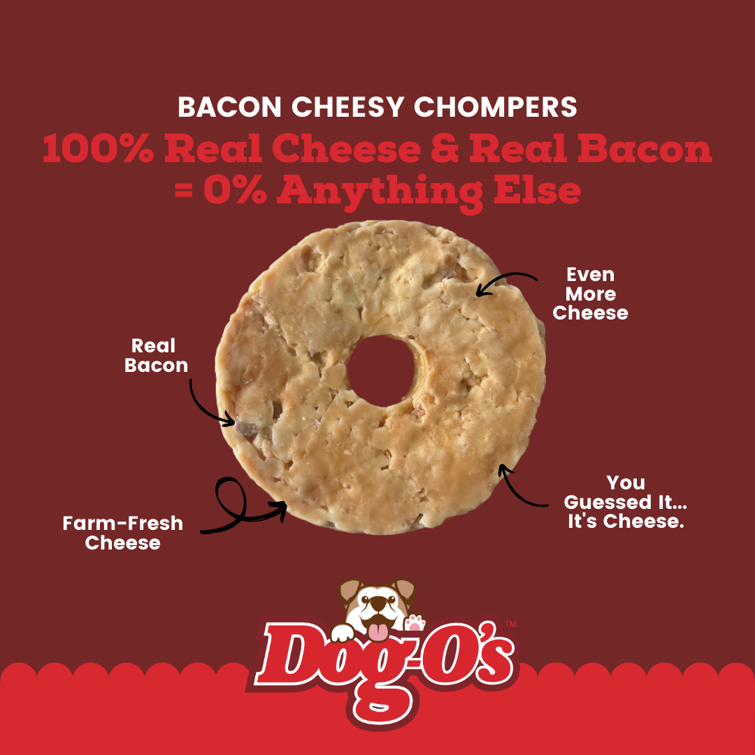 Dog-O’s Cheesy Chompers® with Bacon